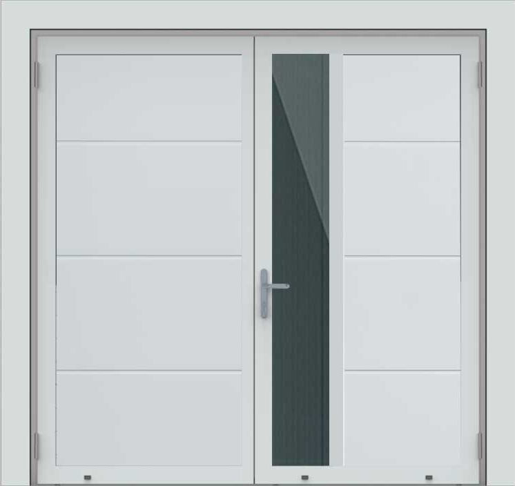 Verticaal glaspaneel